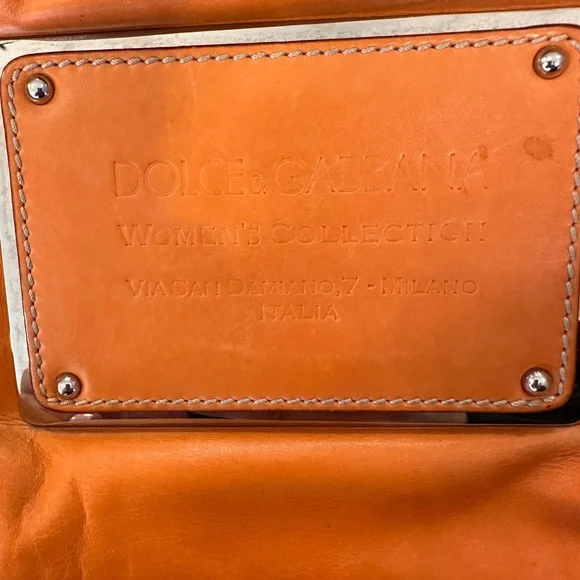 Vintage Dolce & Gabbana Miss Silky Leather Bag (with duster) - Picture 2 of 11